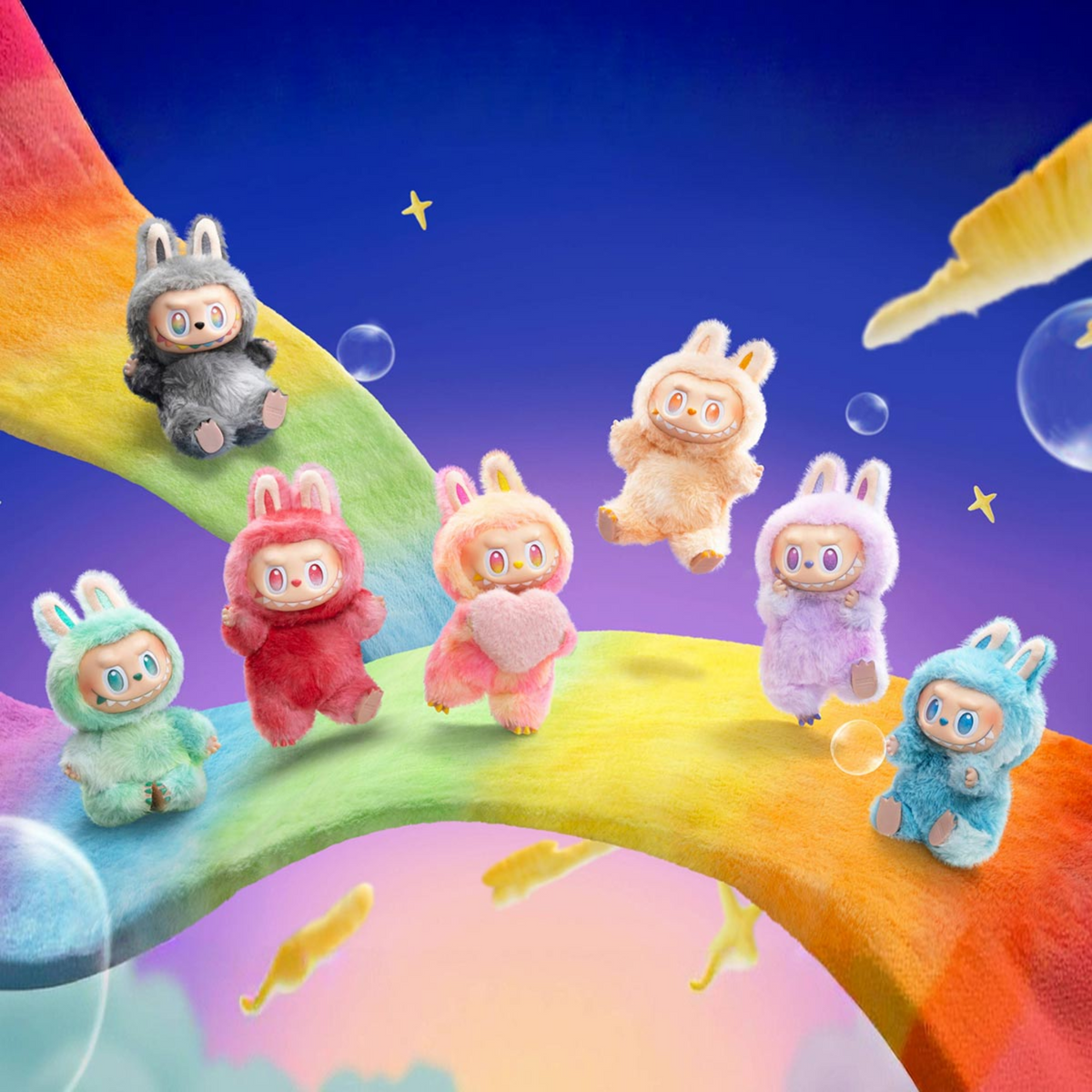 Pop Mart Labubu The Monsters Big into Energy Series Vinyl Plush Pendant Sealed Case *USZKODZONE PUDEŁKO*