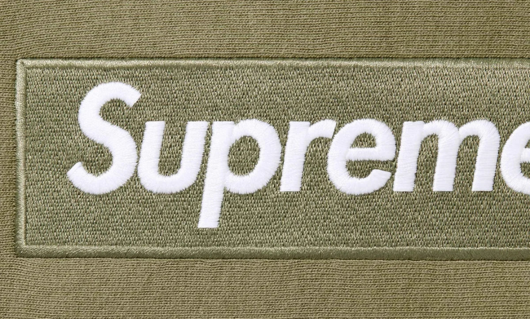 Supreme Box Logo Hooded Sweatshirt Olive (FW25)
