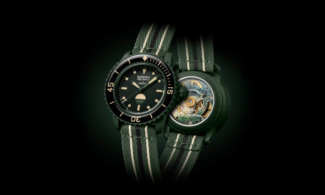 Blancpain x Swatch Scuba Fifty Fathoms Green Abyss