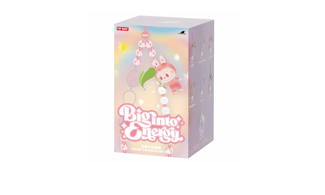 【POPMART】ラブブ Big into Energy phone charm Pop Mart Labubu The Monsters Big into Energy Series Phone