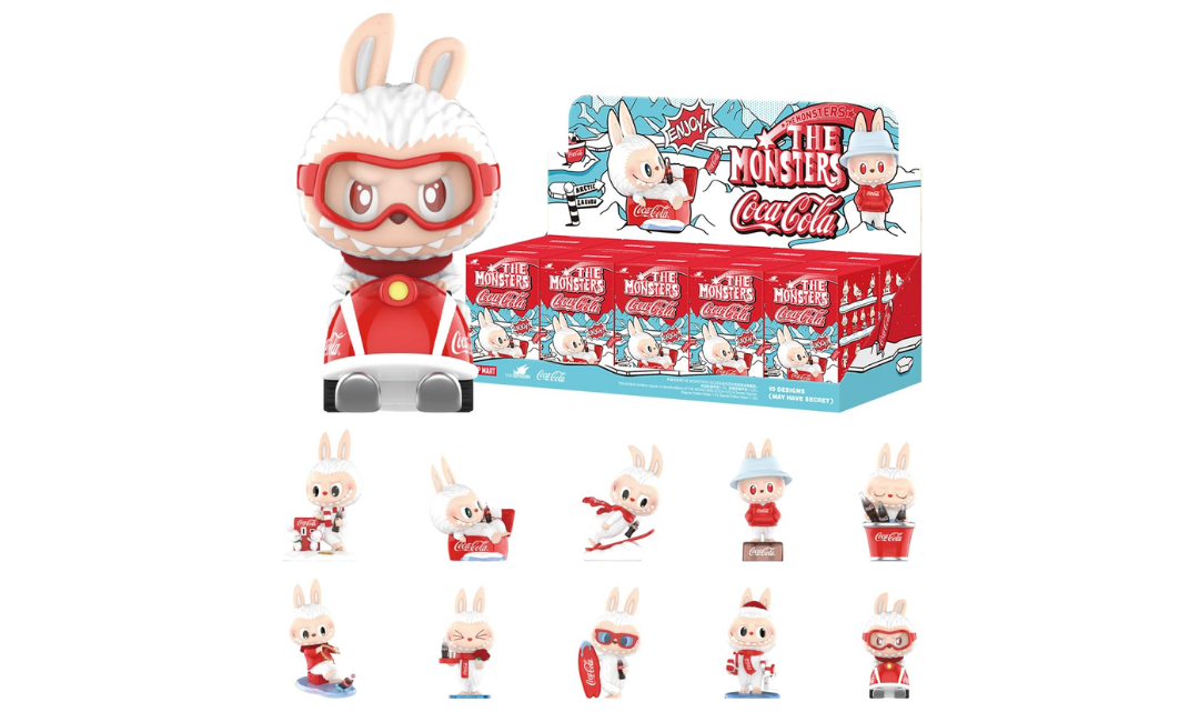 Pop Mart The Monsters Labubu Coca-Cola Series Sealed Case (Zestaw 10 szt.)