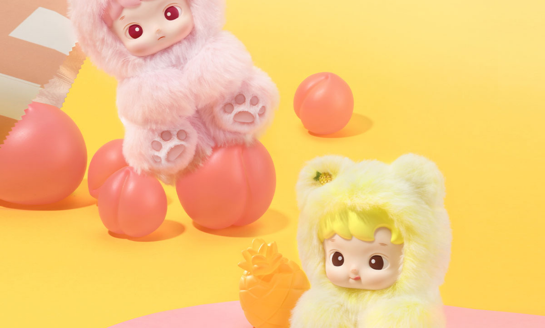 Pop Mart HACIPUPU Gummy Bear Series Vinyl Plush Pendant (BLINDBOX)