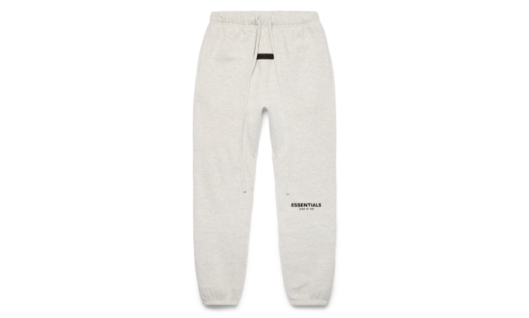 Essentials Cuffed Sweatpants Light Oatmeal (SS22)