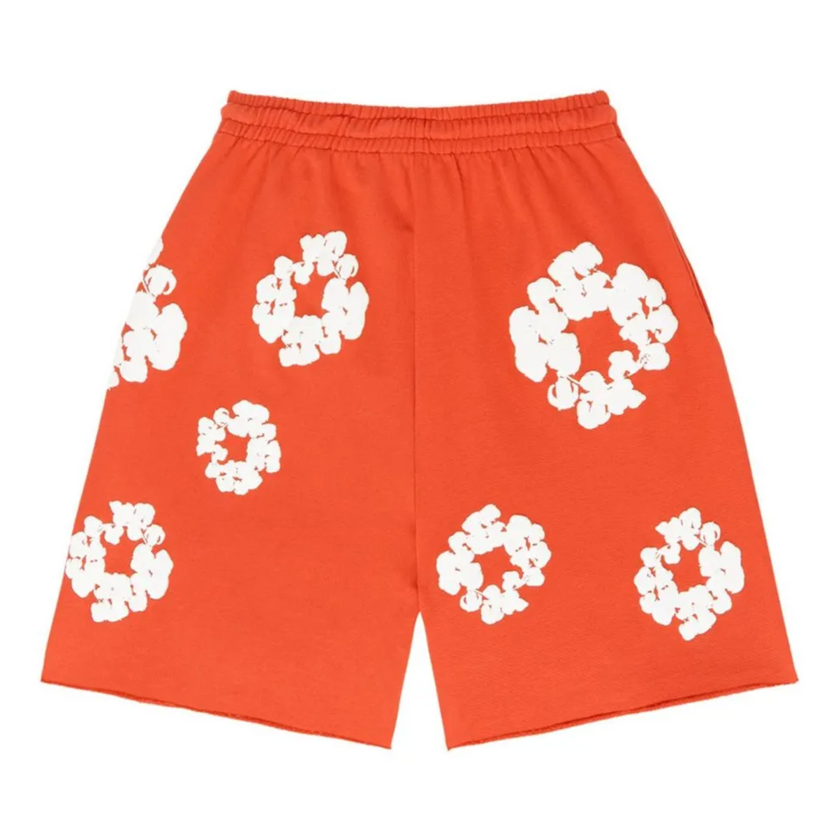 Denim Tears The Cotton Wreath Shorts Orange