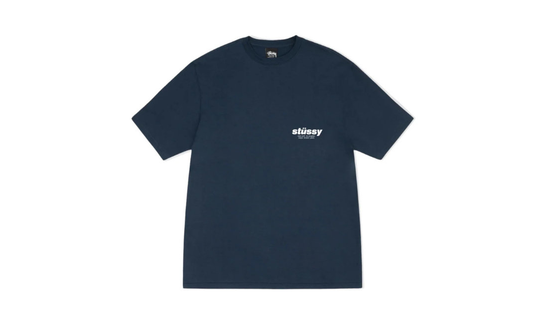 Stussy Rollers Tee Navy