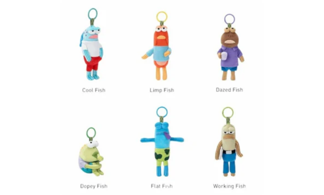 Pop Mart Bikini Bottom Buddies Plush Single (BLINDBOX)