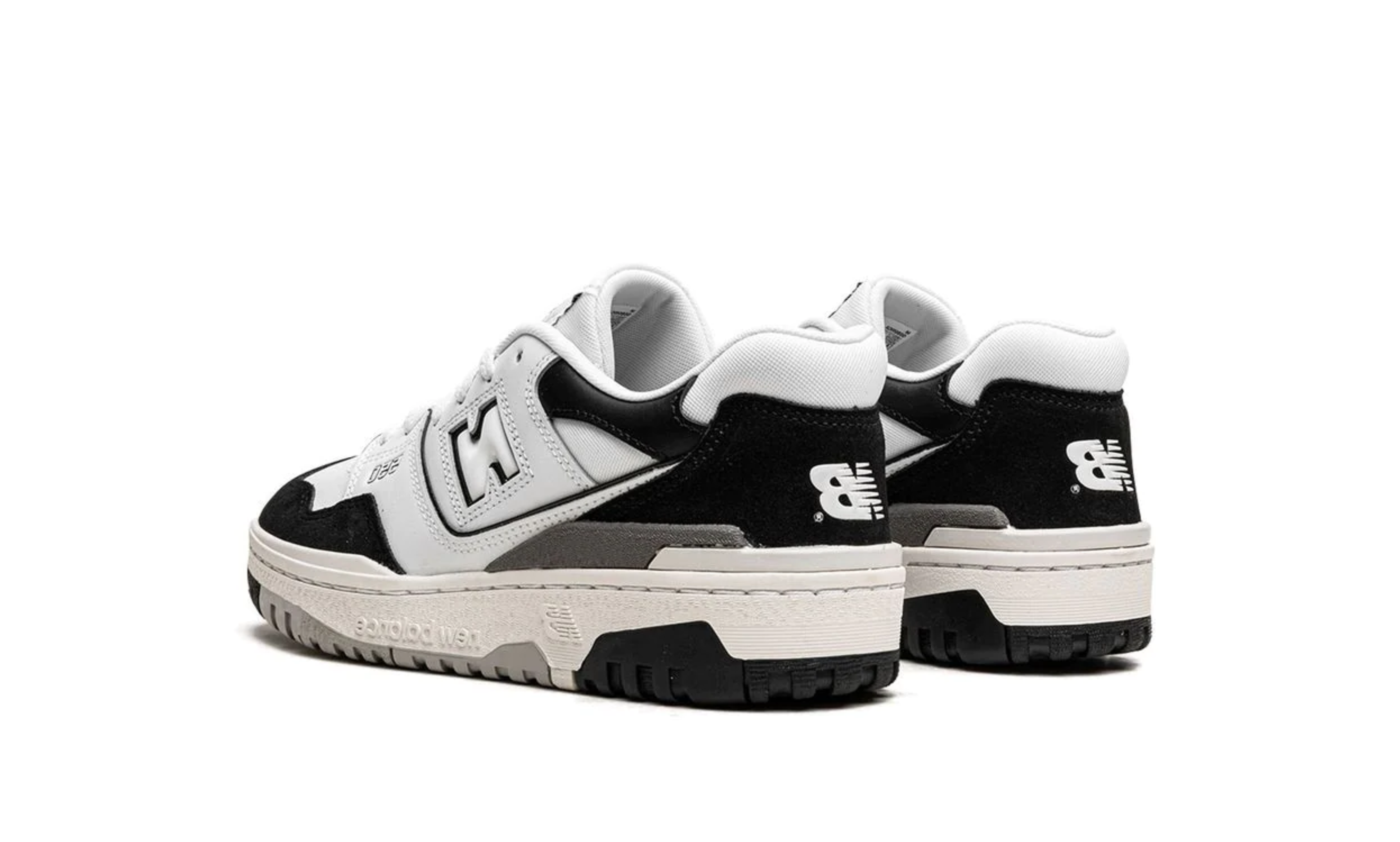 New Balance 550 White Black Rain Cloud