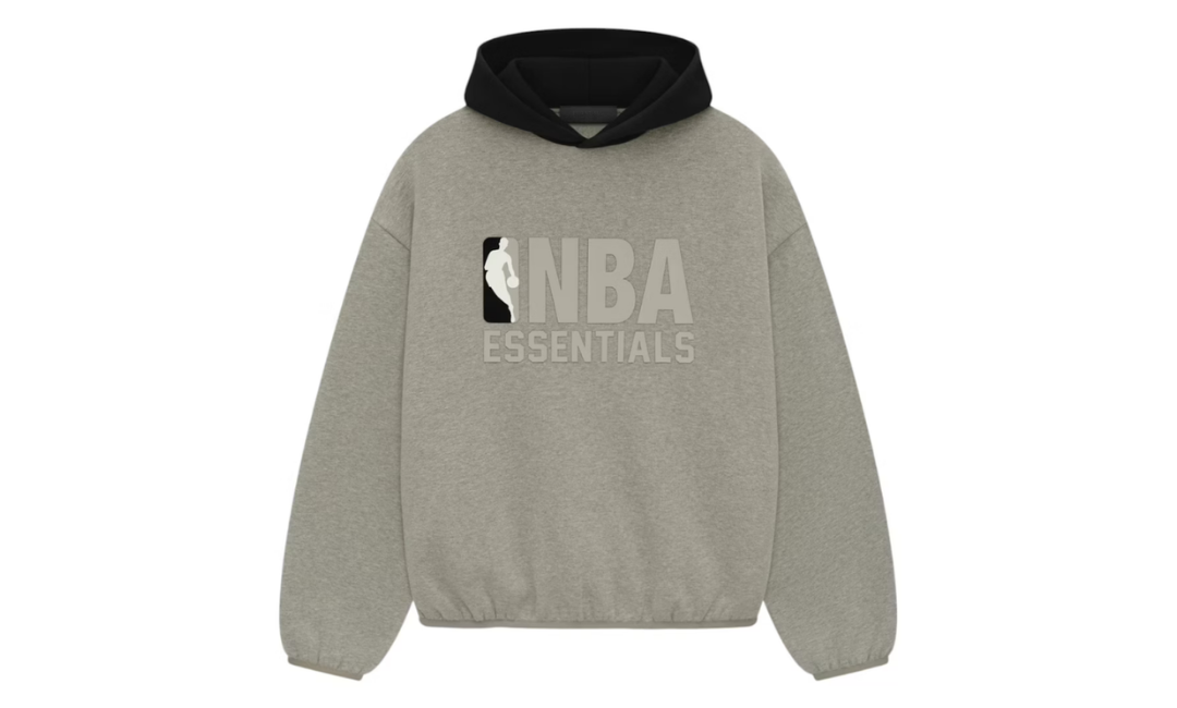 Essentials Fear of God NBA Hoodie (SS25) Warm Heather / Black