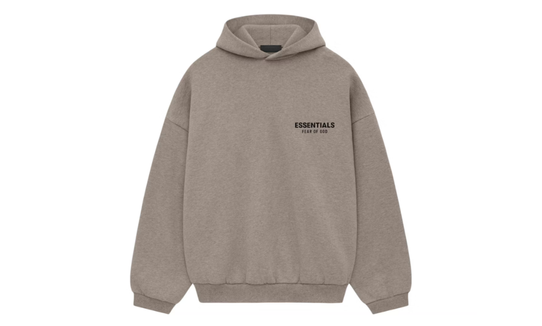 Fear of God Essentials Fleece Hoodie Heather Gray (FW24)