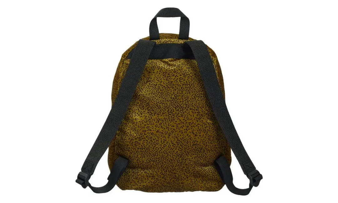 Plecak Supreme Velvet Backpack Tan Leopard