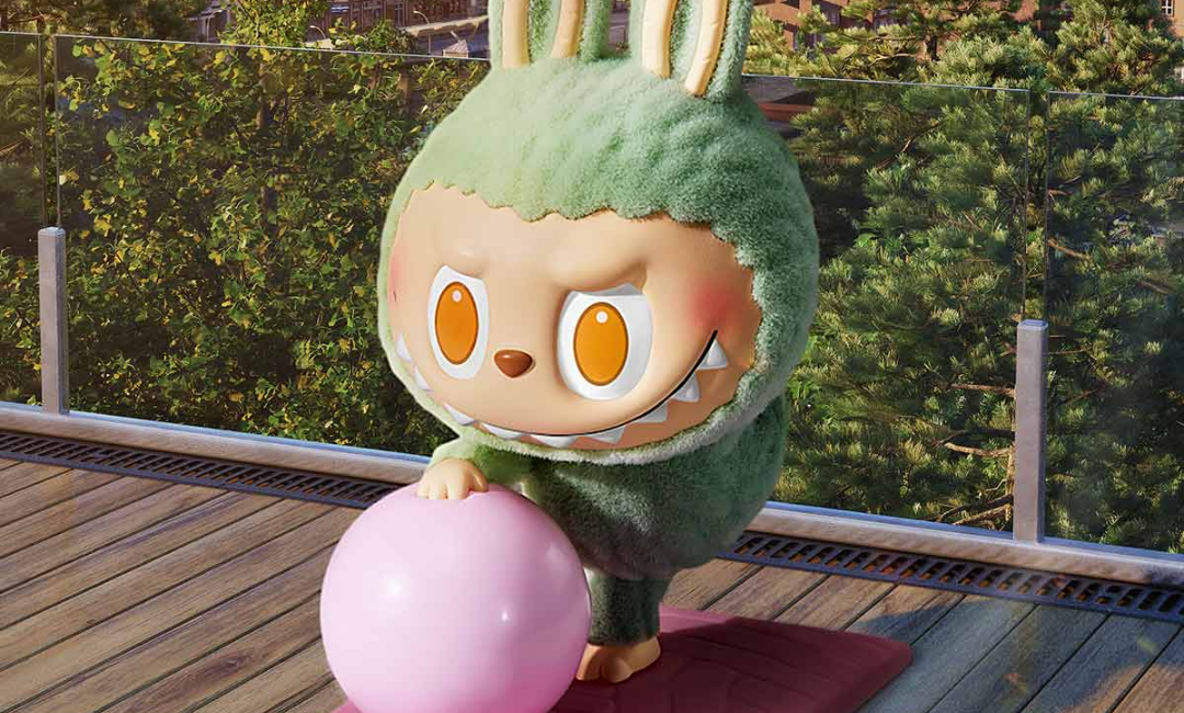 Pop Mart Labubu The Monsters Lazy Yoga Series Figures Sealed Case (BLINDBOX)