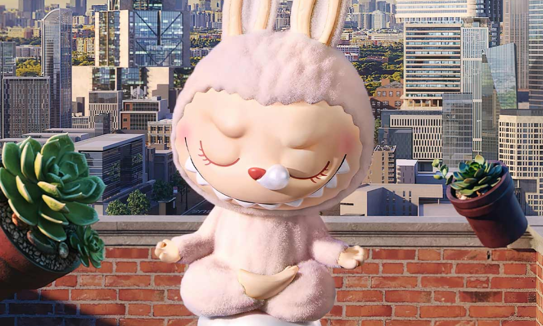 Pop Mart Labubu The Monsters Lazy Yoga Series Figures Sealed Case (BLINDBOX)