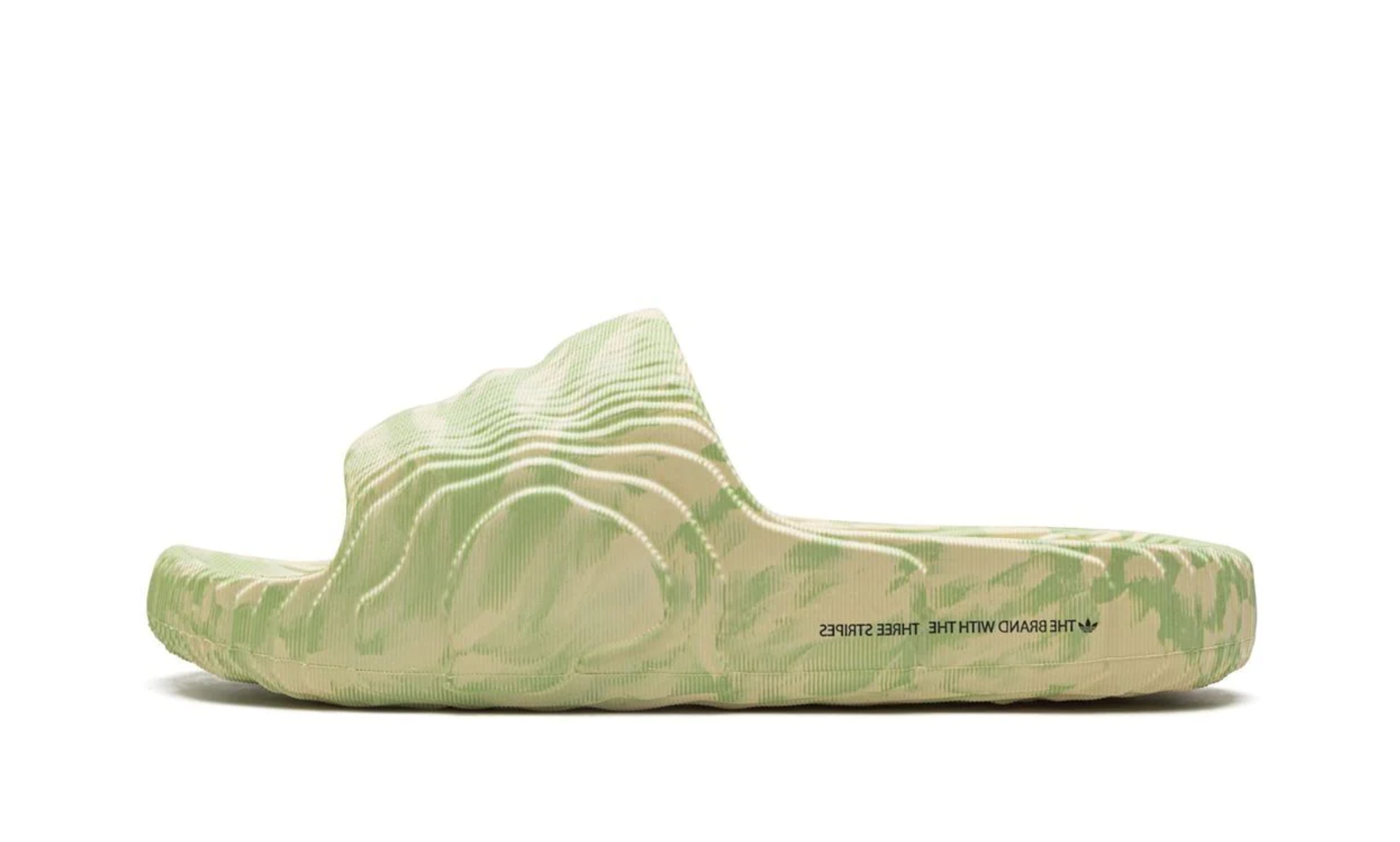 Adidas Adilette 22 Magic Lime St Desert Sand