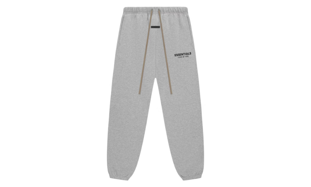Fear of God Essentials Fleece Sweatpants (FW24) Light Heather Grey
