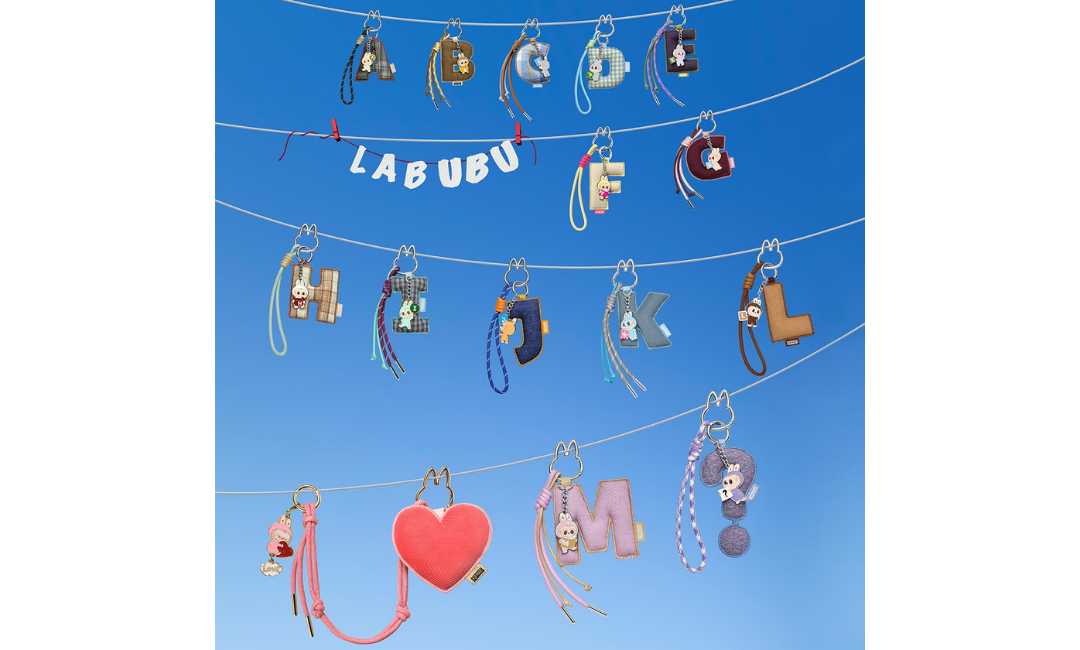 Pop Mart Labubu The Monster Pin for Love Series (A-M) Brelok Blind Box (Zestaw 14 szt.)