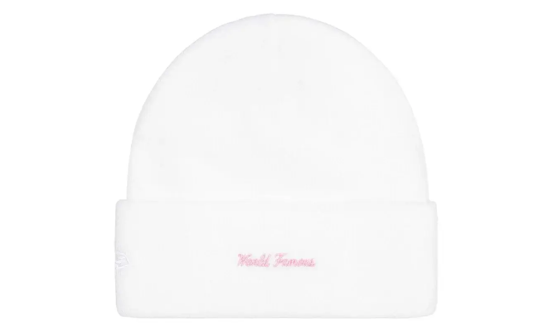 Supreme New Era Box Logo Beanie White (FW25)