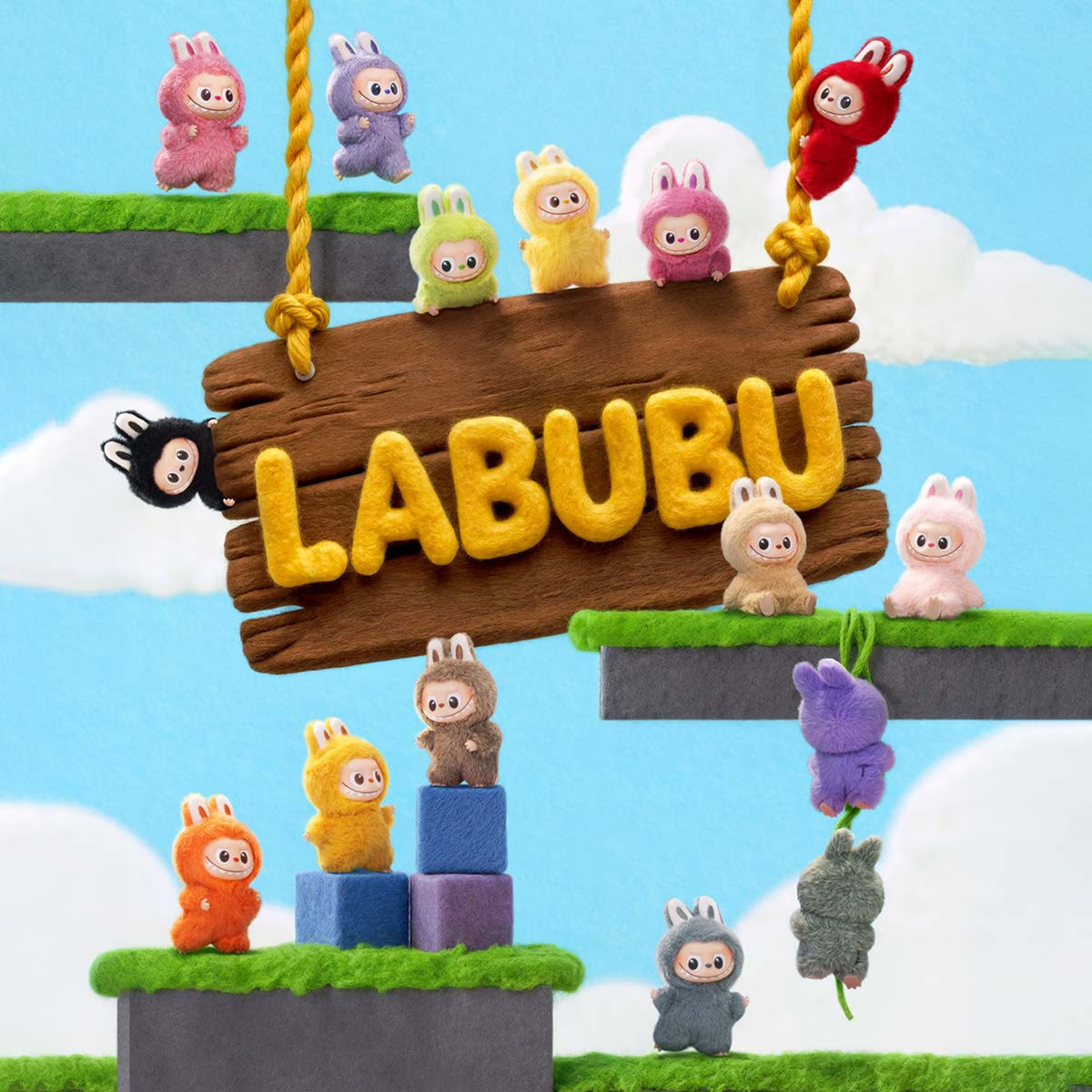 Pop Mart Labubu The Monster Pin for Love (NZ) Blind Box Keychain