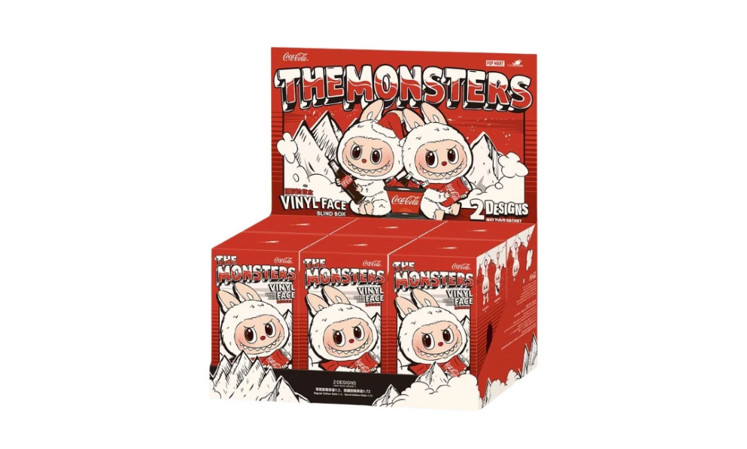 Pop Mart Labubu The Monsters Coca-Cola Vinyl Face (BLINDBOX)
