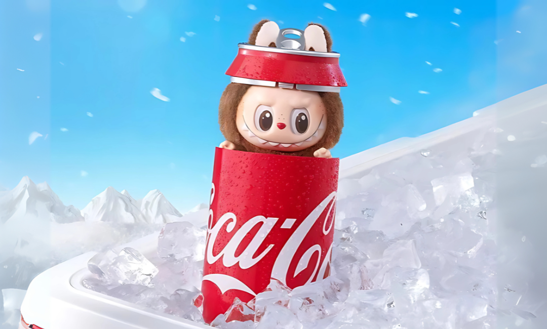 Pop Mart Labubu The Monsters Coca-Cola Vinyl Face (BLINDBOX)