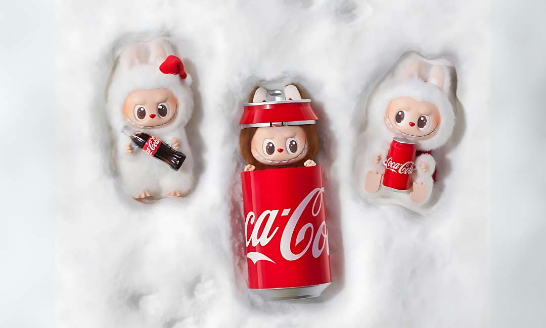 Pop Mart Labubu The Monsters Coca-Cola Vinyl Face (BLINDBOX)