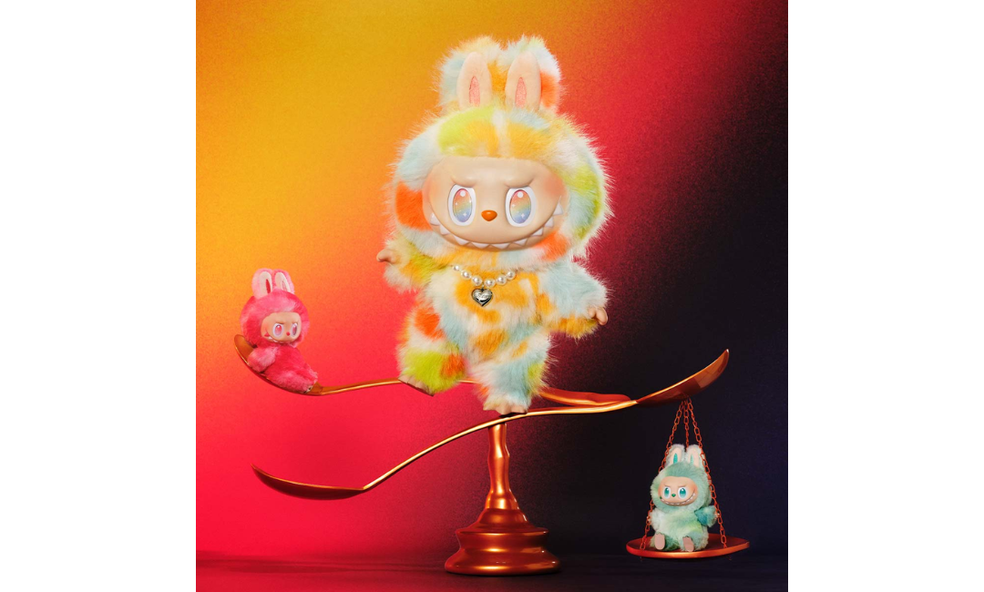 Pop Mart Labubu The Monsters Big Into Energy Series Rock The Universe Vinyl Plush Doll