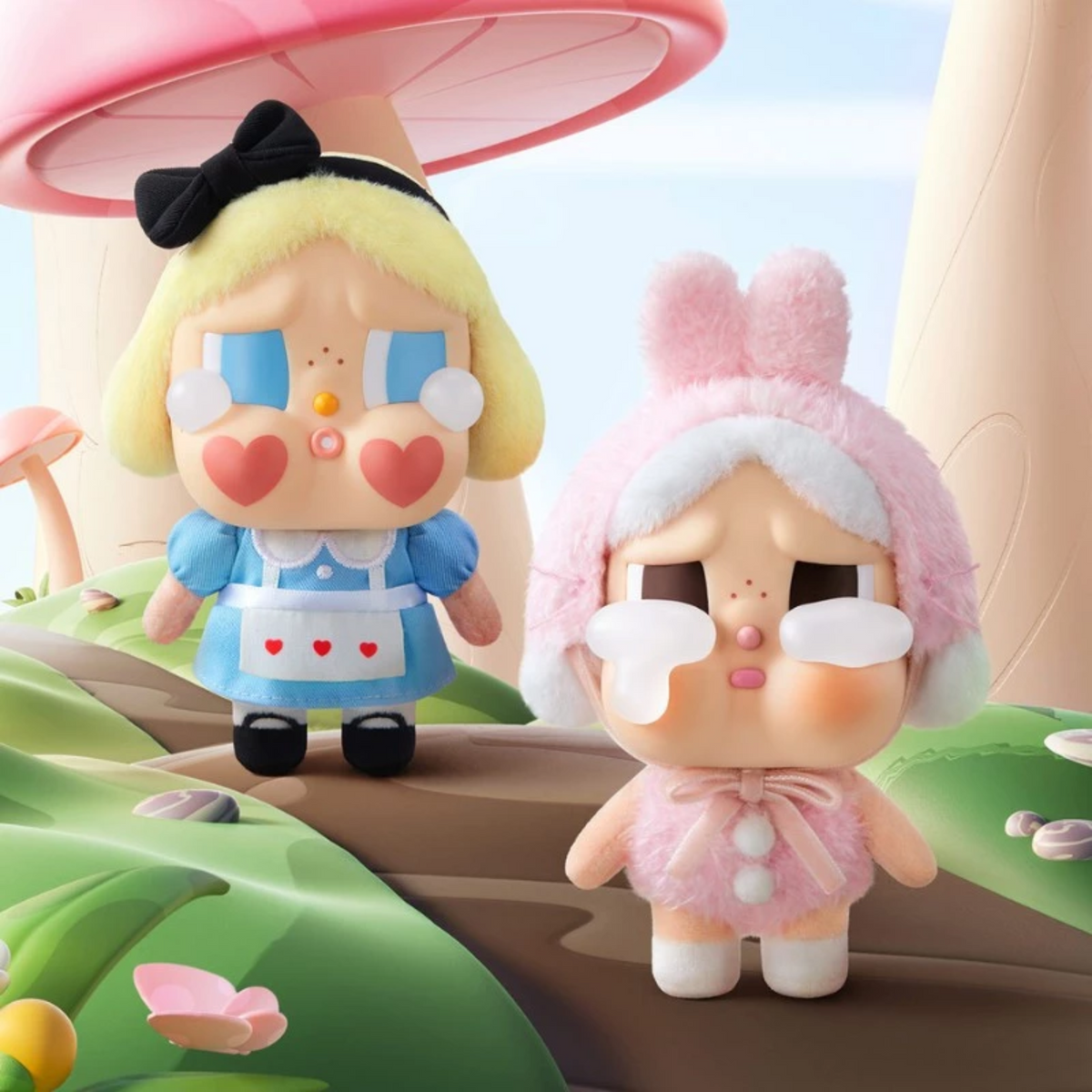 Pop Mart CryBaby Crying Again Series Vinyl Face Plush Sealed Case (Set of 6)
