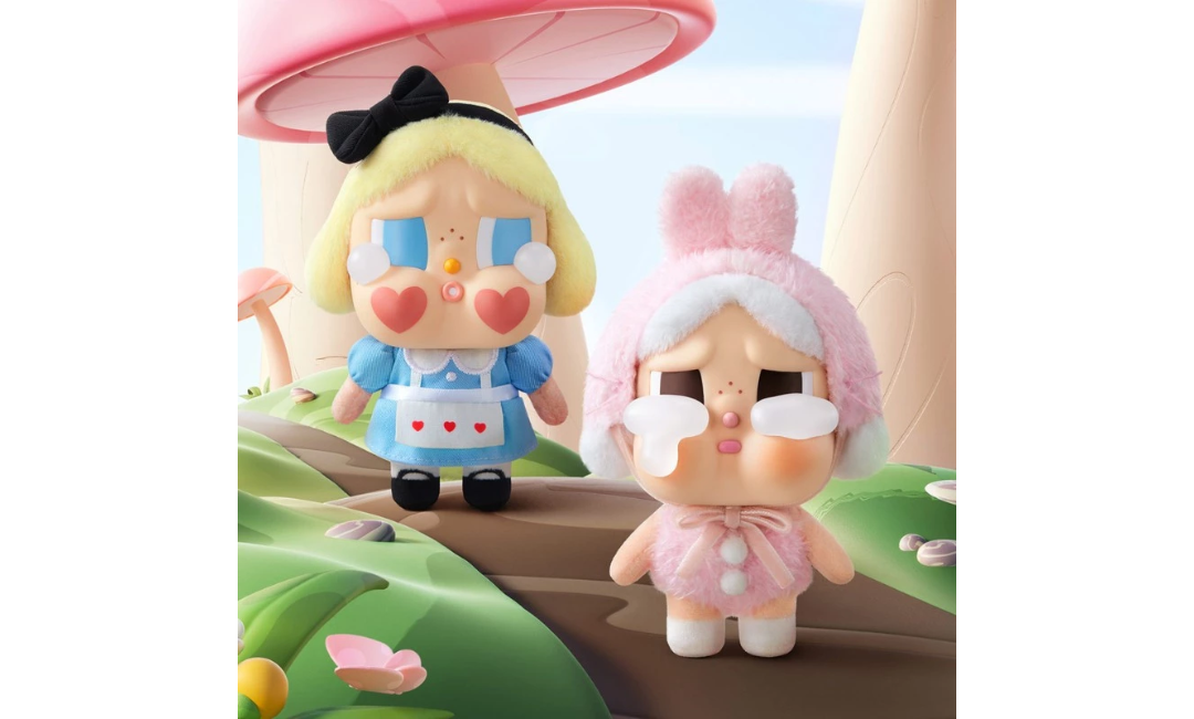 Pop Mart CryBaby Crying Again Series Vinyl Face Plush Sealed Case (Zestaw 6 szt.)