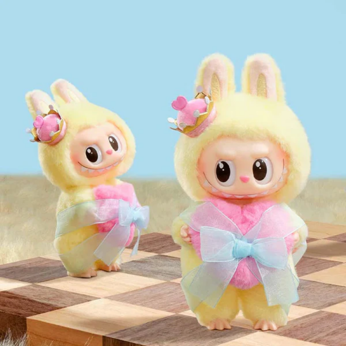 Pop Mart Labubu The Monsters Let's Checkmate Series Vinyl Plush