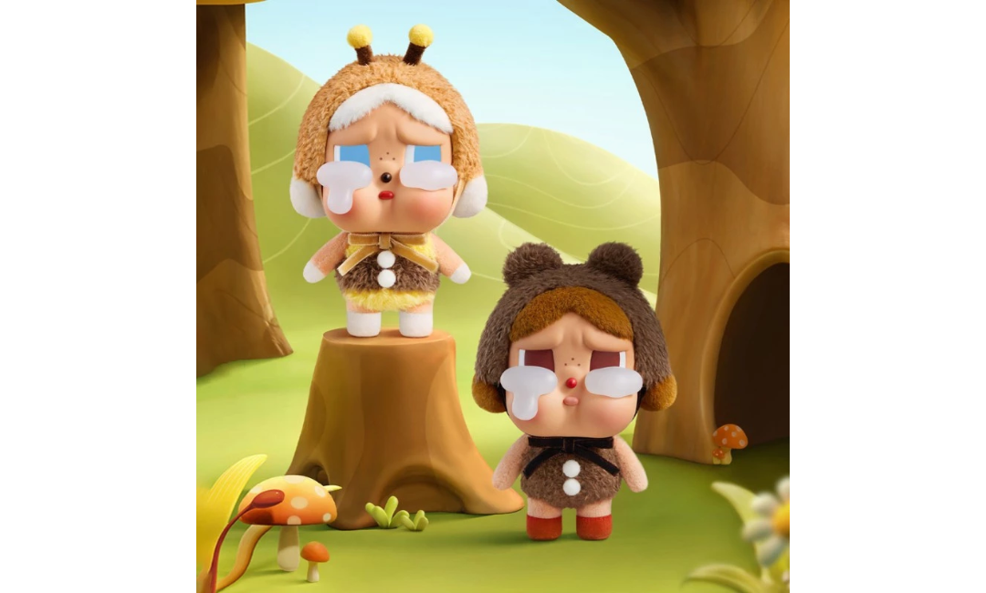 Pop Mart CryBaby Crying Again Series Vinyl Face Plush Sealed Case (Zestaw 6 szt.)