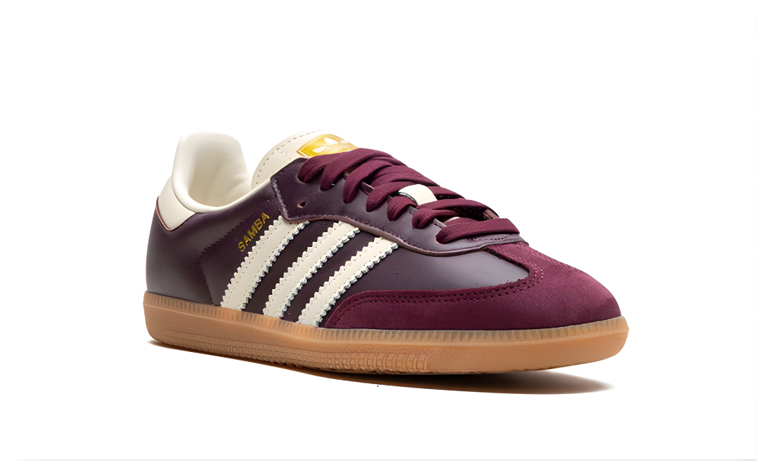 Adidas Samba OG Maroon Gold Metallic *OKAZJA*