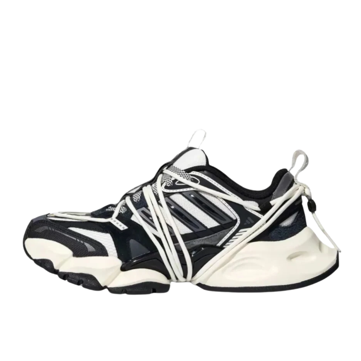 Adidas XLG Runner Deluxe 2.0 Black and White - KZ7201