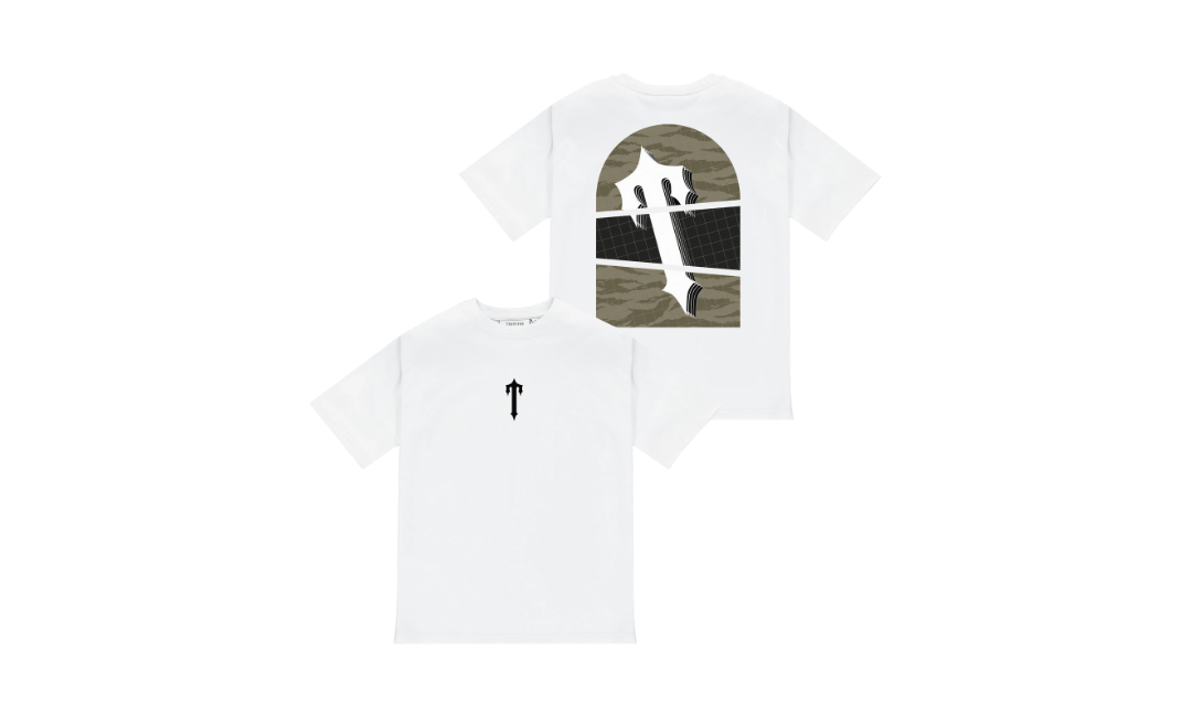 Trapstar Art Of War Camo Tee White