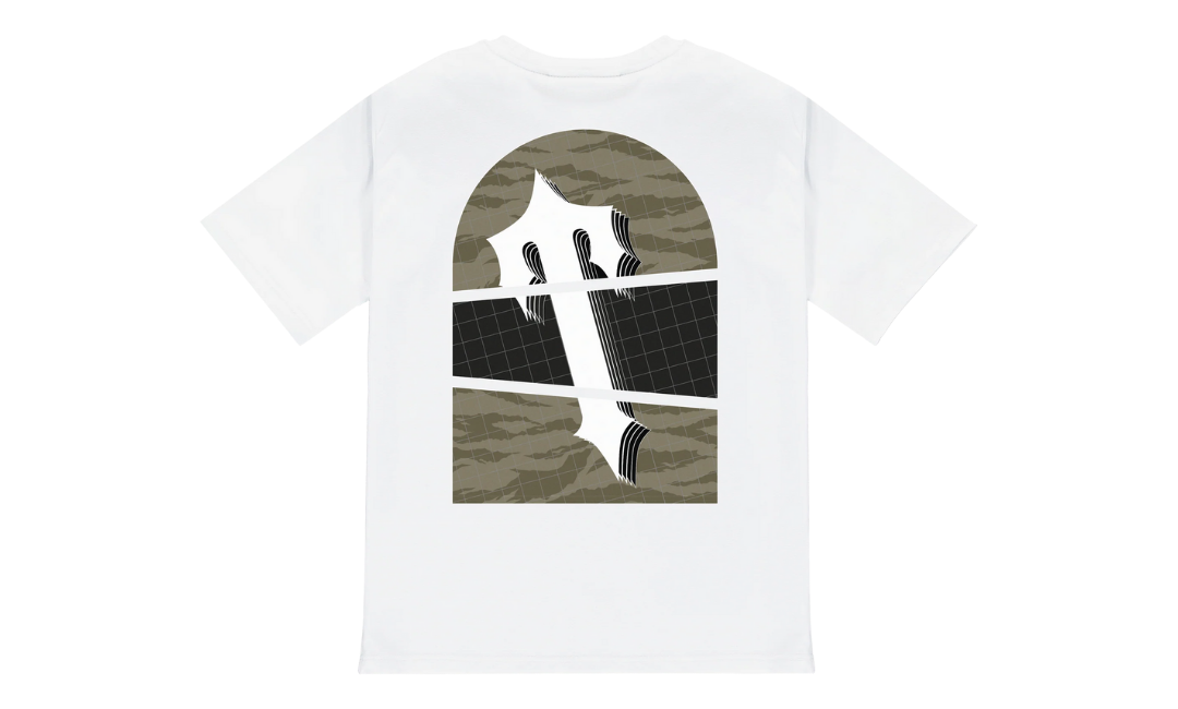 Trapstar Art Of War Camo Tee White