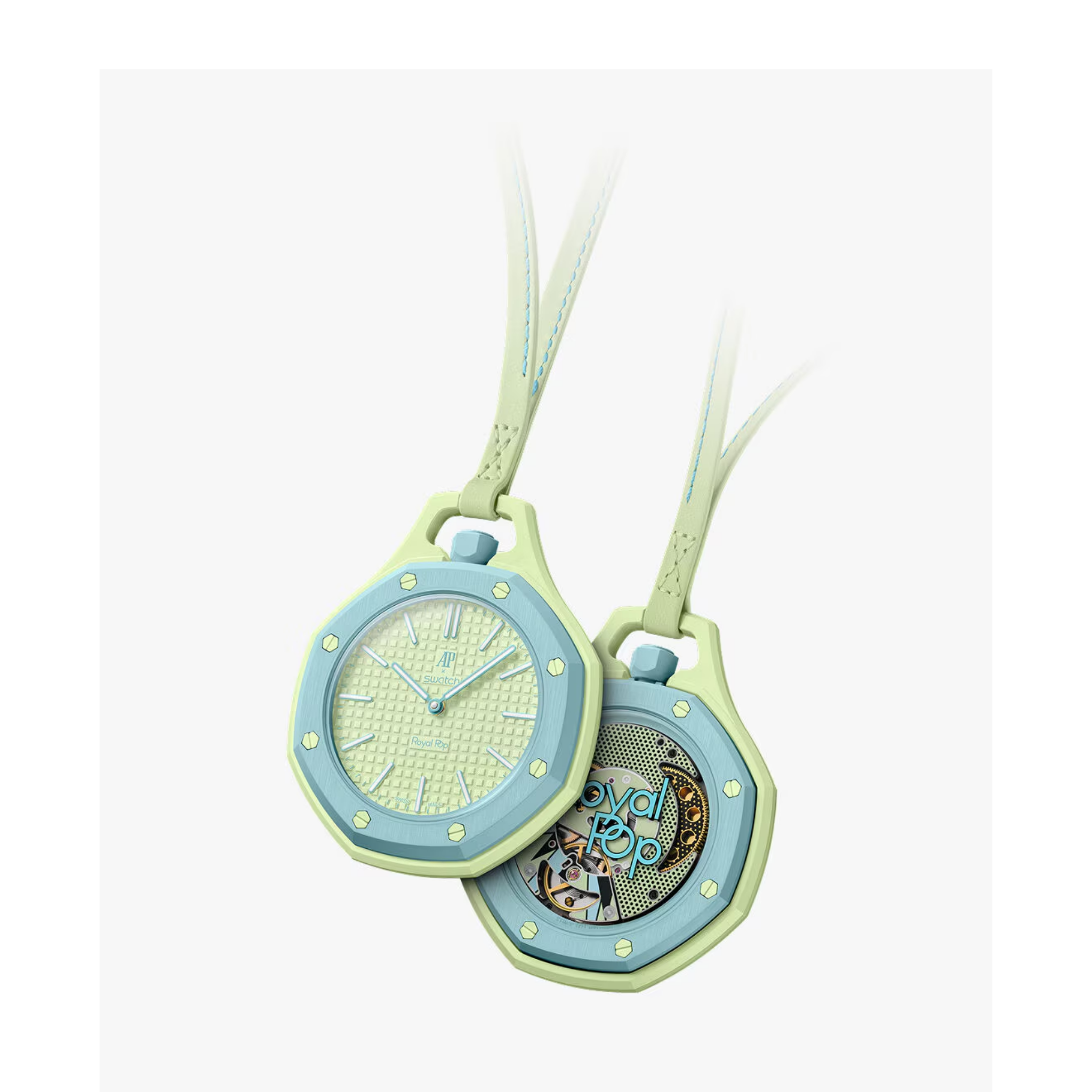 Audemars Piguet x Swatch Bioceramic Royal Pop Blaue Acht - SSX03L101N