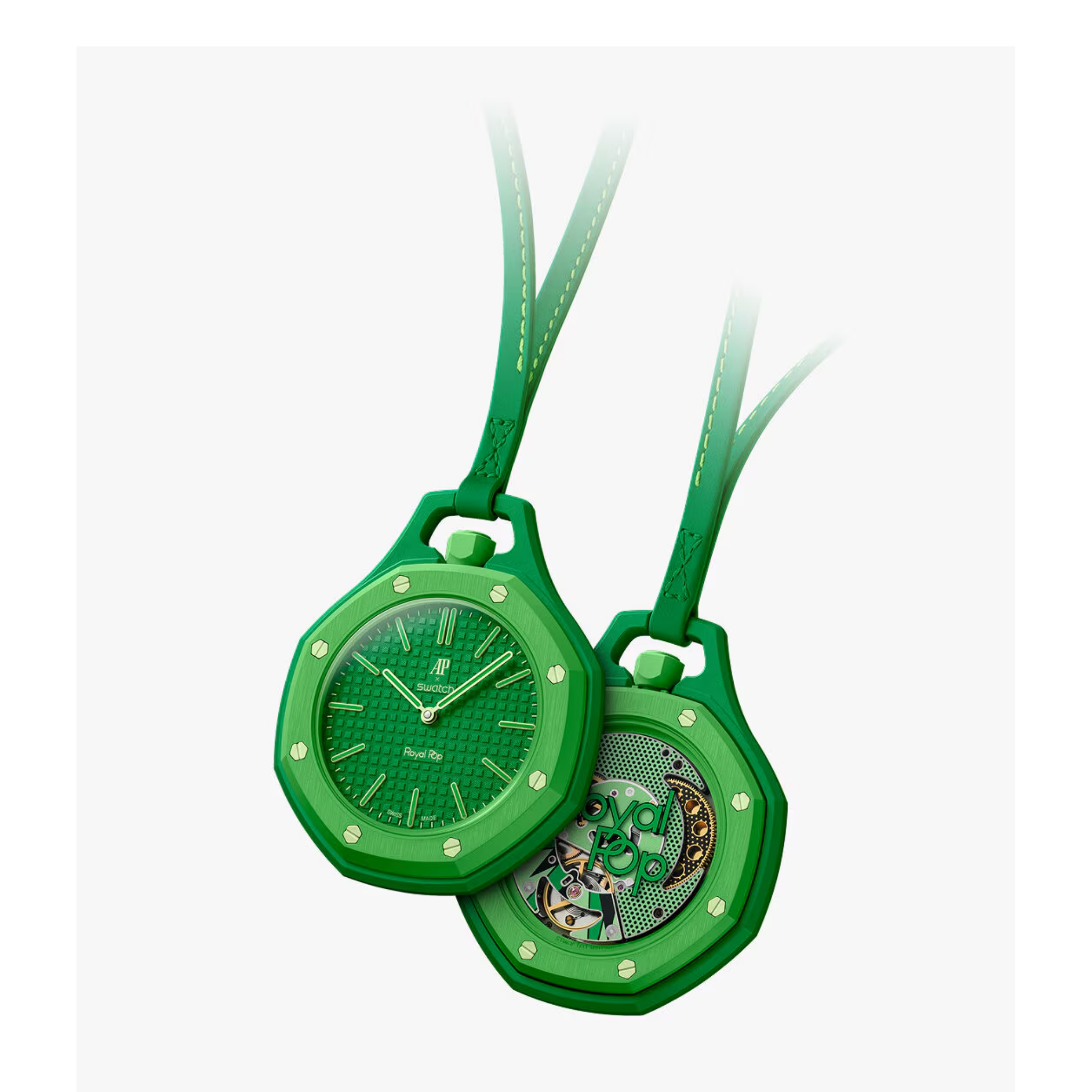 Audemars Piguet x Swatch Bioceramic Royal Pop Green Eight - SSX03G100N