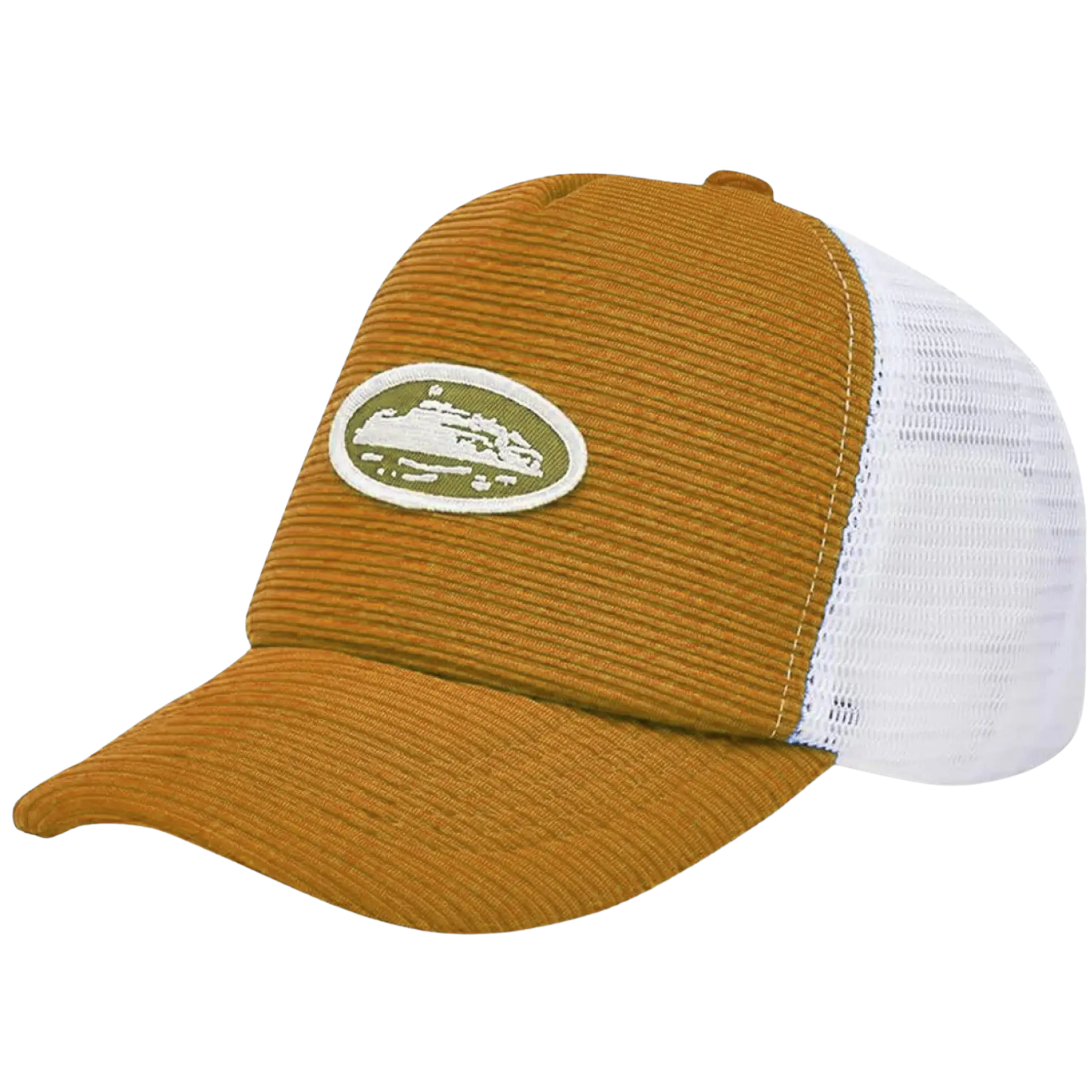 Corteiz Orange Short Peak Trucker