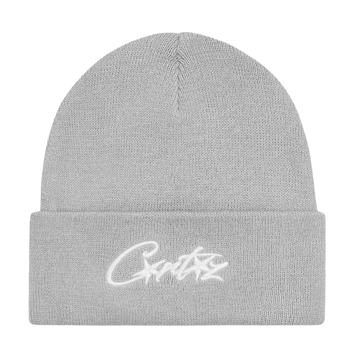 Corteiz Allstarz Folded Beanie Grey