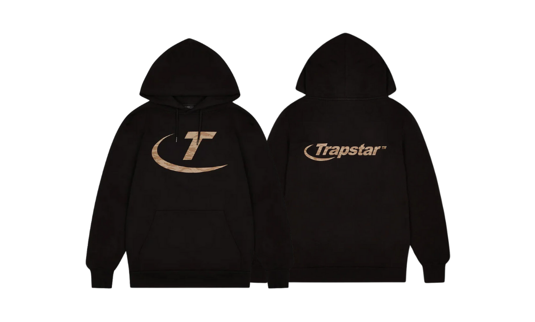 Trapstar Hyperdrive T Hoodie Black Camo