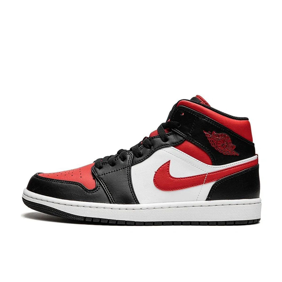 Jordan 1 Mid Black Fire Red *OKAZJA*
