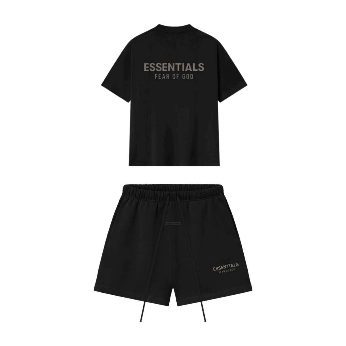 Komplet Essentials Set Jet Tripple Black
