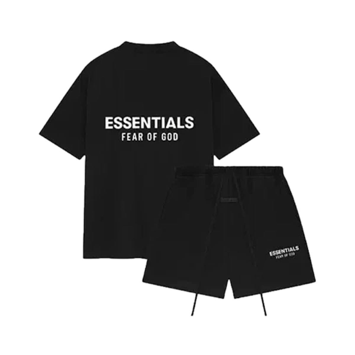 Komplet Essentials Set Jet Black White