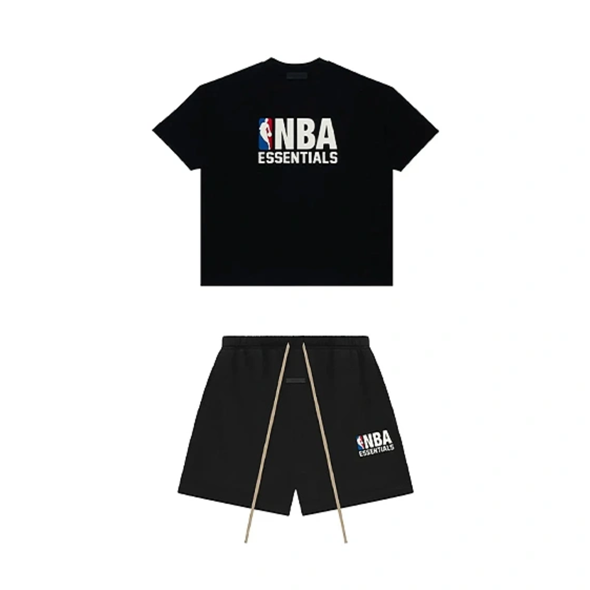 Komplet Essentials Set NBA Black