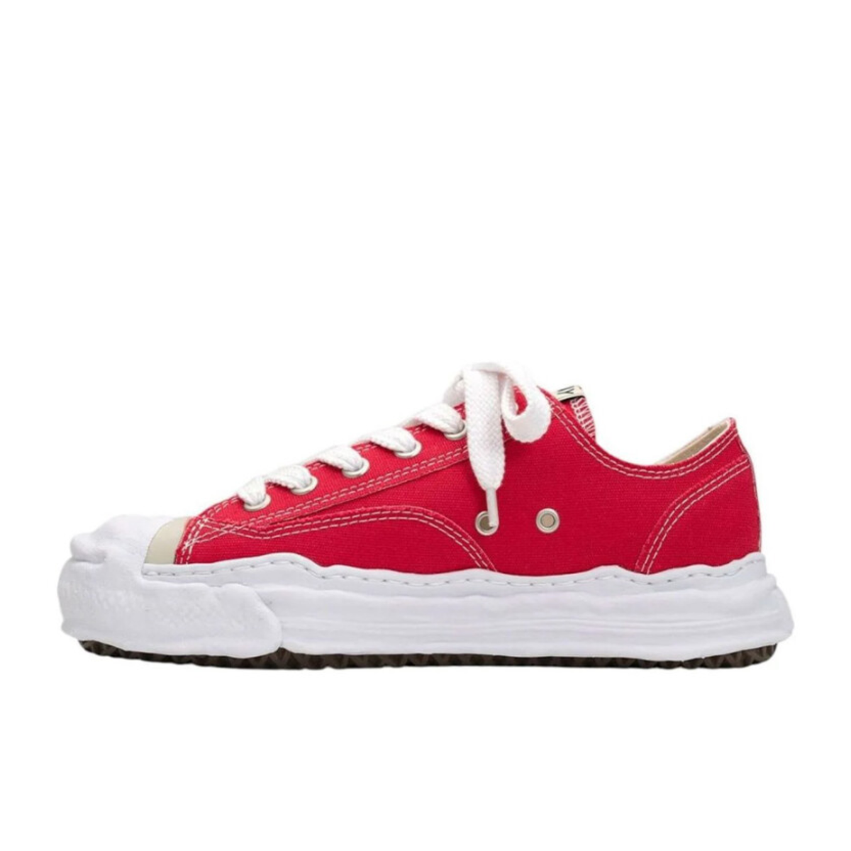 Maison Mihara Yasuhiro Hank OG Sole Canvas Low Red