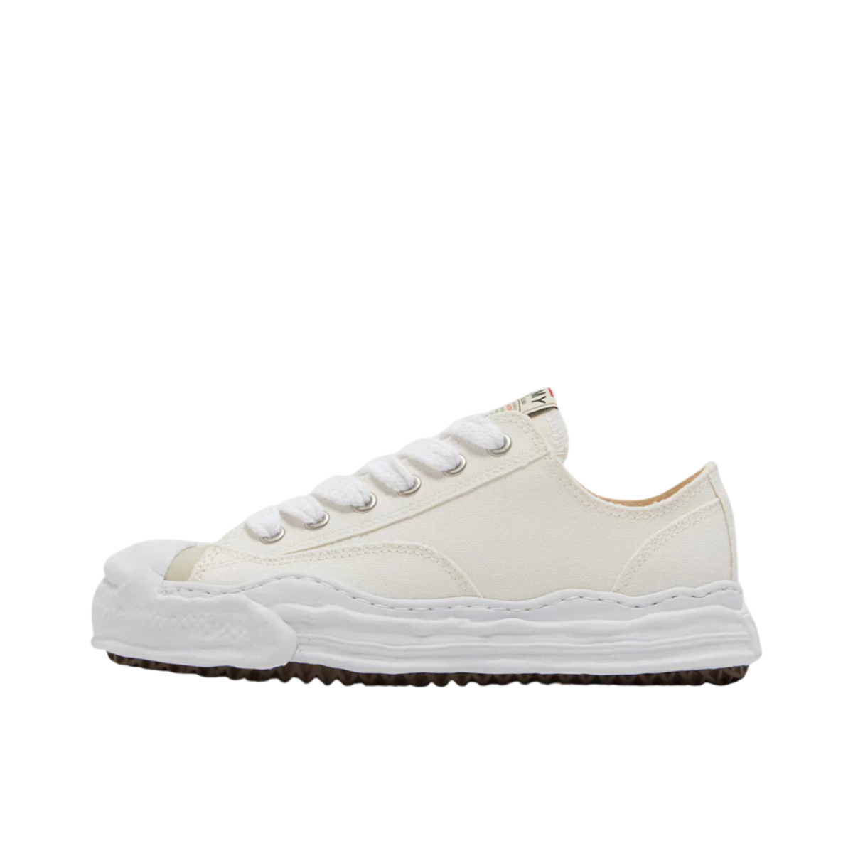 Maison Mihara Yasuhiro Hank OG Sole Canvas Low White - A05FW702-WHT