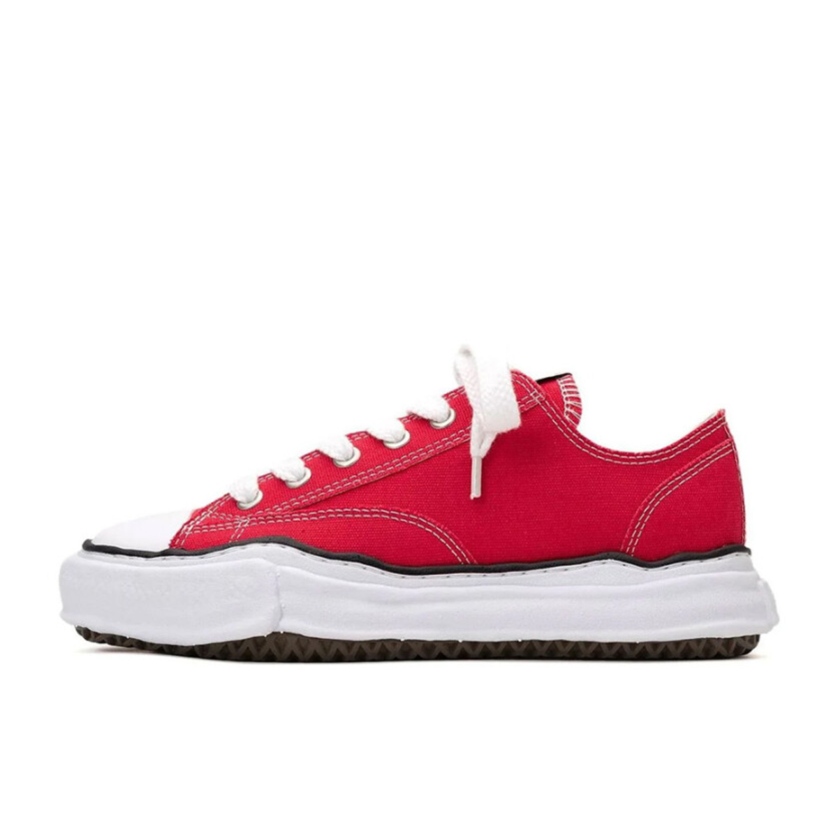 Maison Mihara Yasuhiro Peterson OG Sole Canvas Low Red - A01FW702-RED
