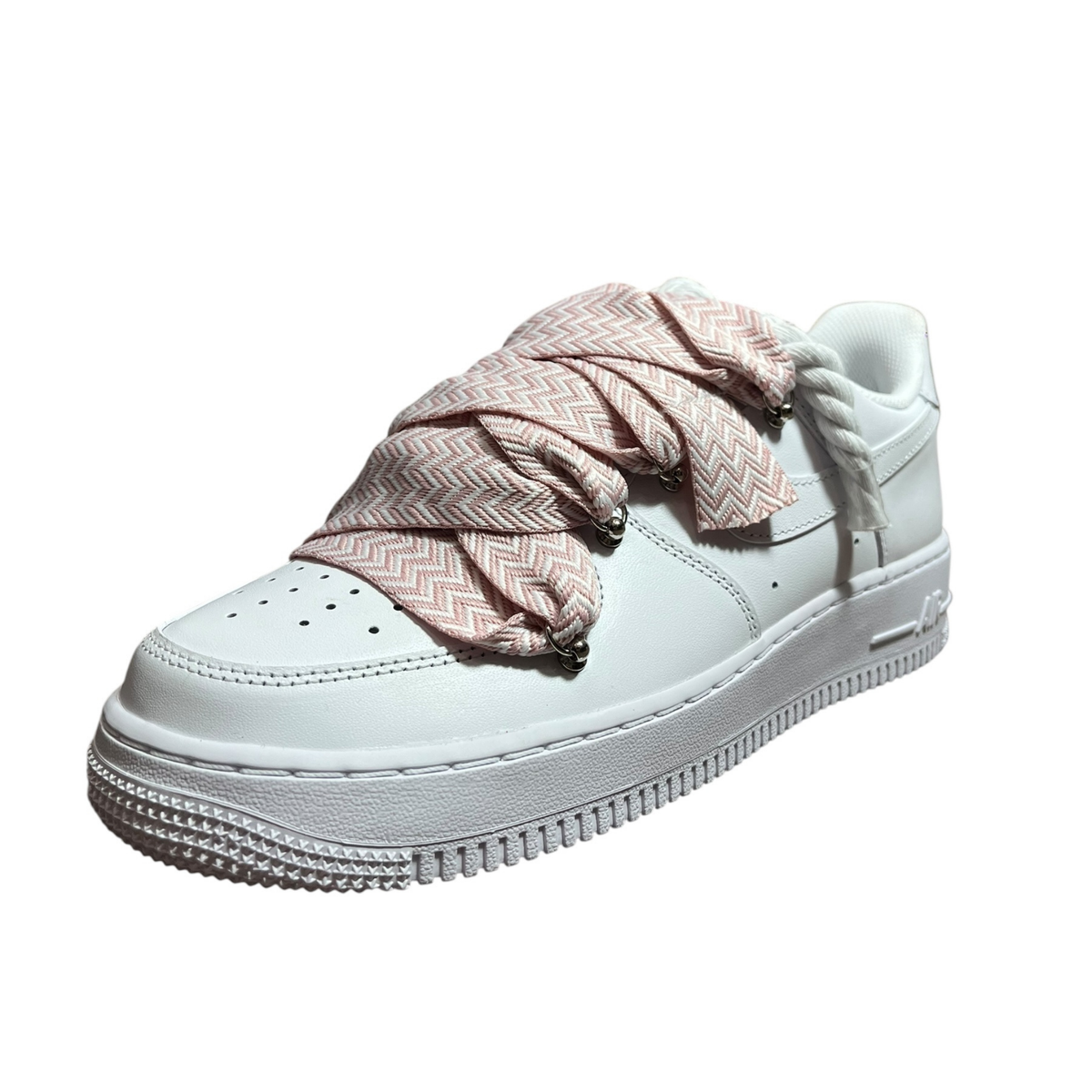 Nike Air Force 1 Double Rope Laces Lanvin Pink