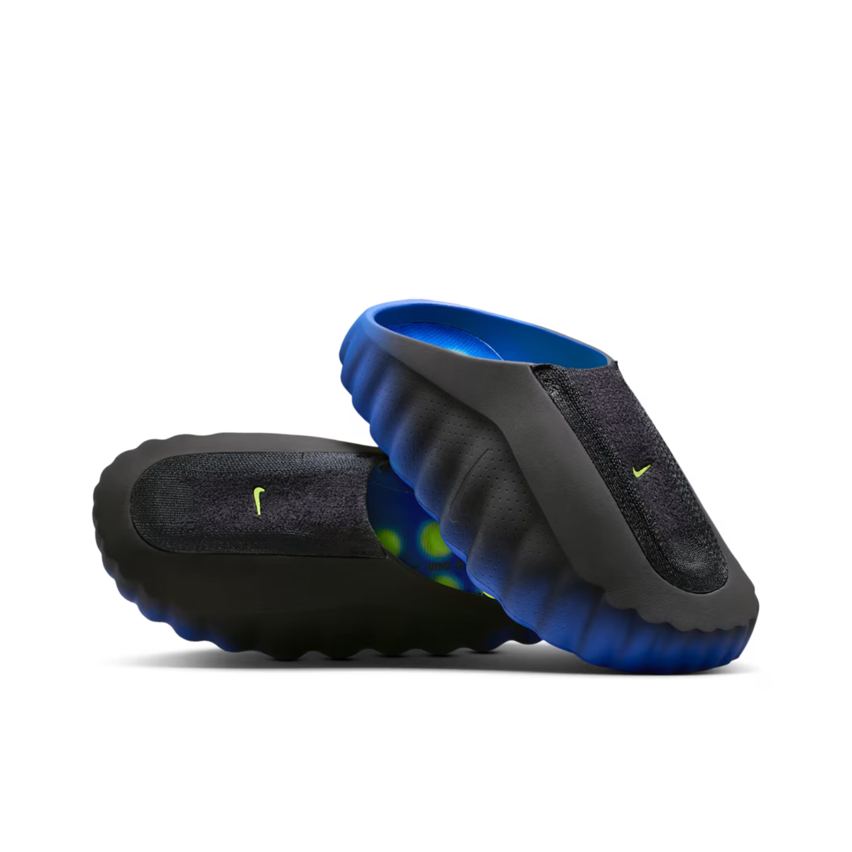 Nike Mind 001 Flyknit Slide Hyper Royal Black - IR2175-400