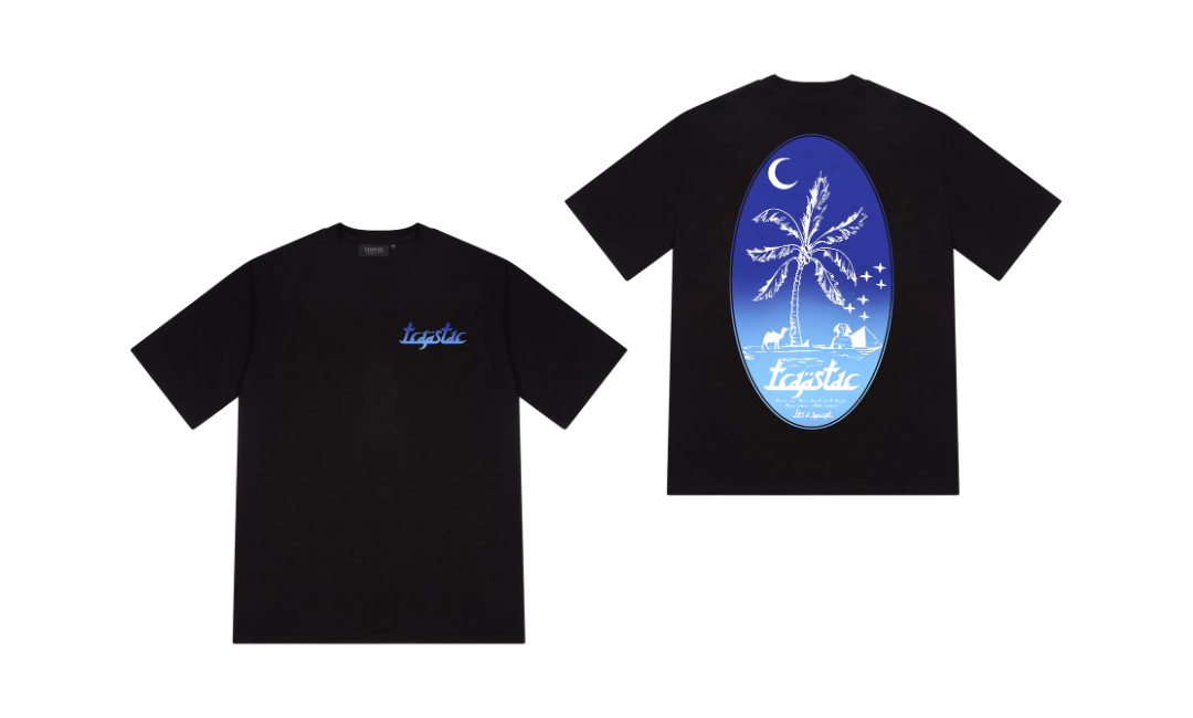 Trapstar Sun Will Rise Tee Black