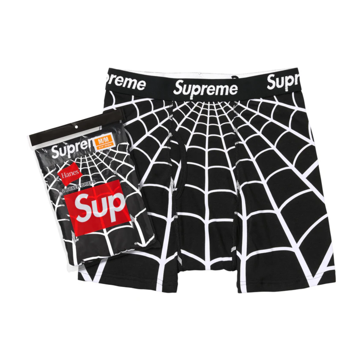Supreme Boxers Spider-Man Black (2-Pack)