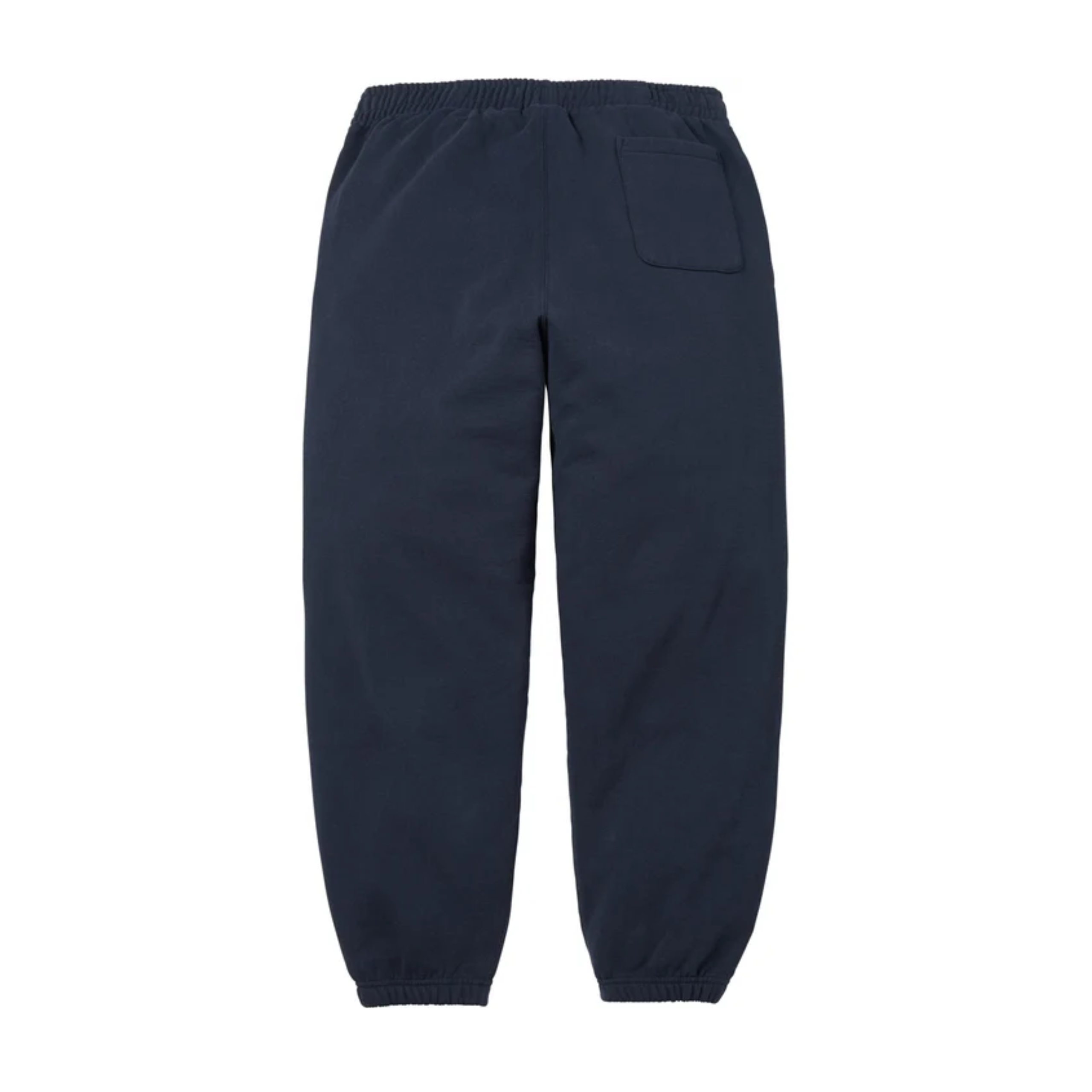 Supreme Satin Appliqué Sweatpant Navy